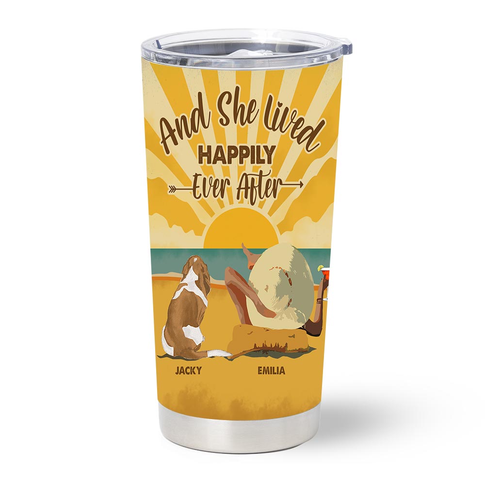 Personalized Gift For Dog Lover Full Printed Tumbler 32892 Primary Mockup