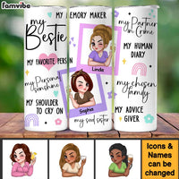 Personalized Gift For Friends You Are Mine Skinny Tumbler 34888 thumb 1