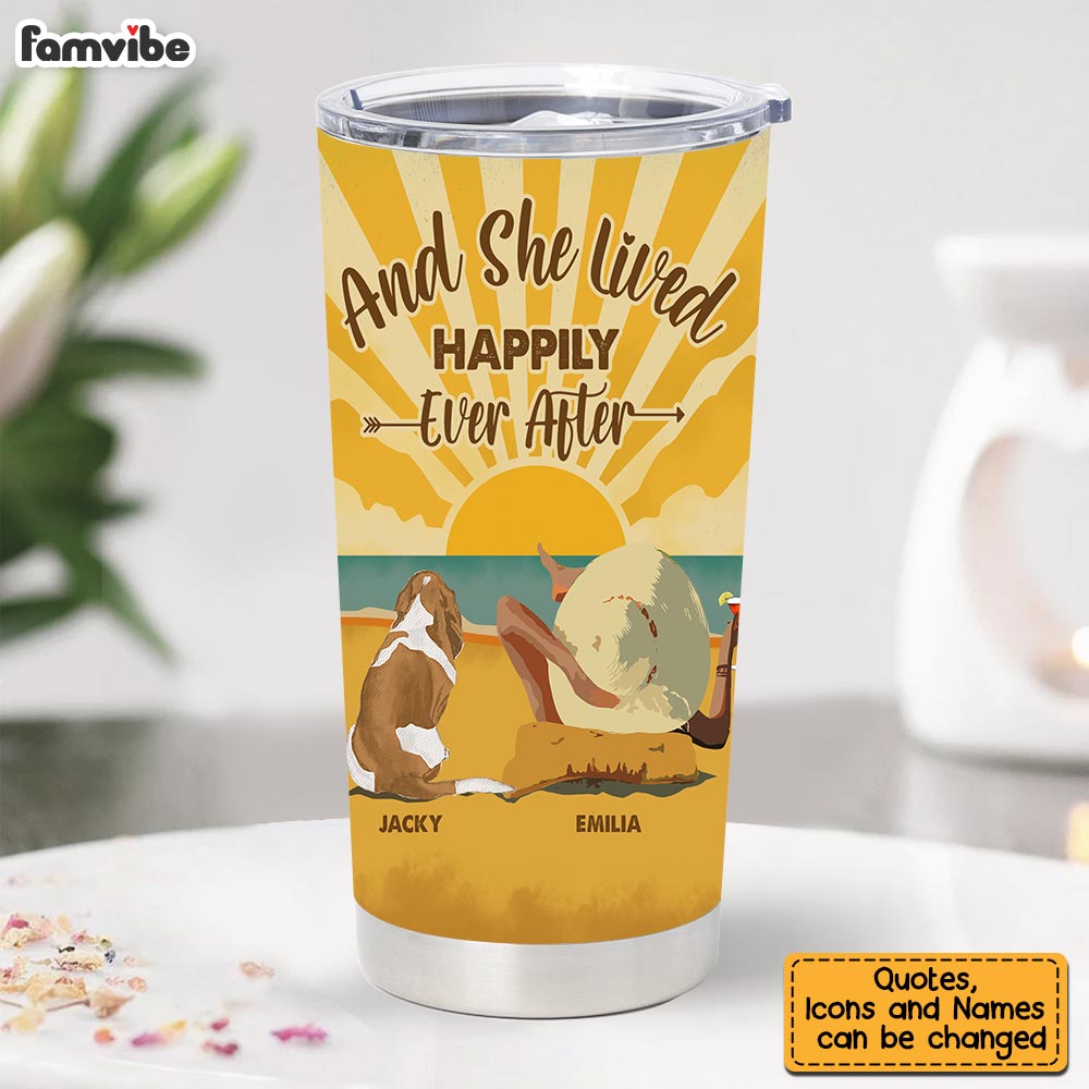 Personalized Gift For Dog Lover Full Printed Tumbler 32892 Primary Mockup