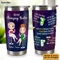 Personalized Gift For Friends Cocktail Bestie Tumbler 35033 thumb 1