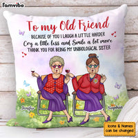 Personalized Gift To My Old Friend Pillow 32862 thumb 1