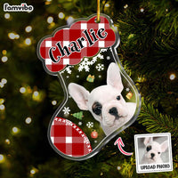 Personalized Dog Photo Christmas Ornament 35388 thumb 1