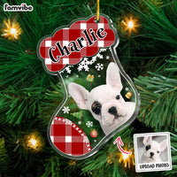 Personalized Dog Photo Christmas Ornament 35388 thumb 1