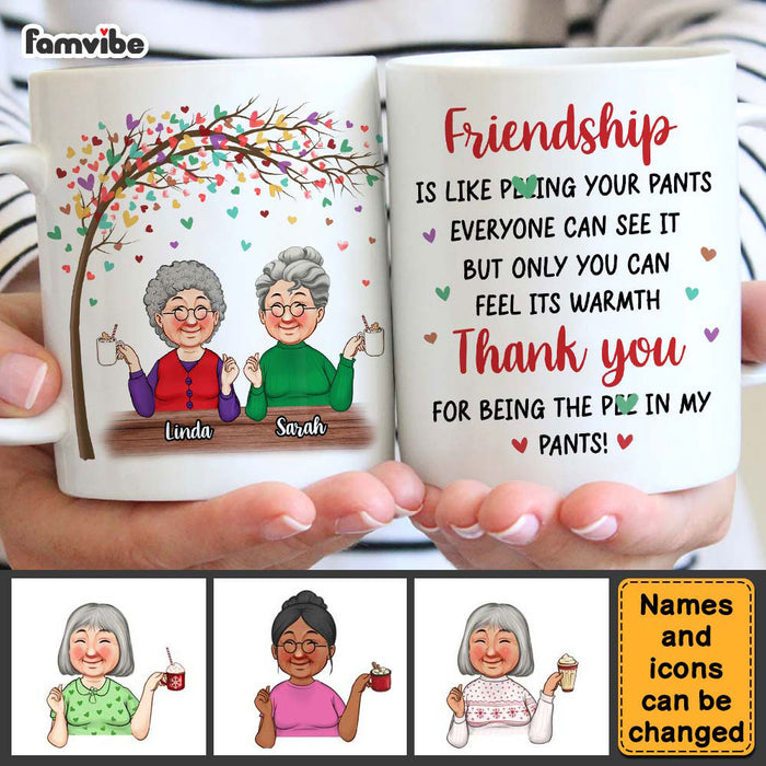 Personalized Gift For Friends You Can Feel Its Warmth Mug 30585 1