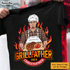 Personalized Gift For Dad The Grillfather Shirt - Hoodie - Sweatshirt 32836 1