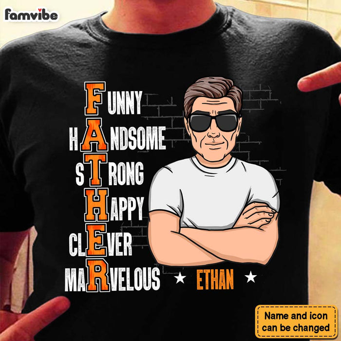 Personalized Gift For Dad Father Shirt - Hoodie - Sweatshirt 32558 1