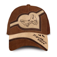 Personalized For Couple Holding Hands Cap 33853 thumb 1