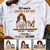 Personalized Dog Mom Coffee Too Peopley T Shirt JR202 81O34 1