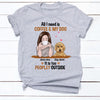 Personalized Dog Mom Coffee Too Peopley T Shirt JR202 81O34 1