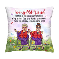 Personalized Gift To My Old Friend Pillow 32862 thumb 1