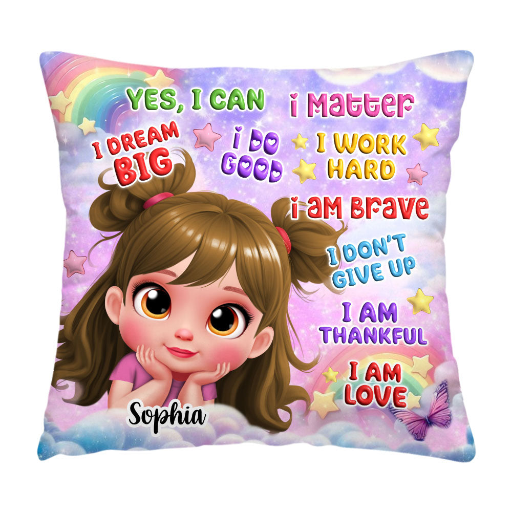 Personalized Gift For Granddaughter I Do Good 3D Print Pillow 32782 Primary Mockup