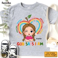 Personalized Gift For Granddaughter School Theme God Says Kid T Shirt - Kid Hoodie - Kid Sweatshirt 34045 thumb 1