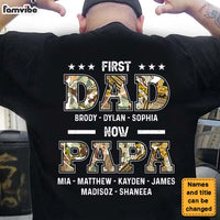 Personalized First Dad Now Papa Shirt 33559 thumb 1