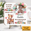 Personalized Gift For First Mother's Day Photo Custom 2 Layered Separate Wooden Plaque 32750 1