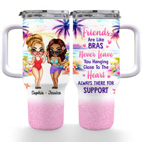 Personalized Gift For Friend Close To The Heart 40oz Tumbler With Straw 34393 thumb 1