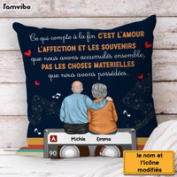 Personalized French Gift For Couples C'est L'amour, L'affection Et Les Souvenirs Pillow 30976 thumb 1