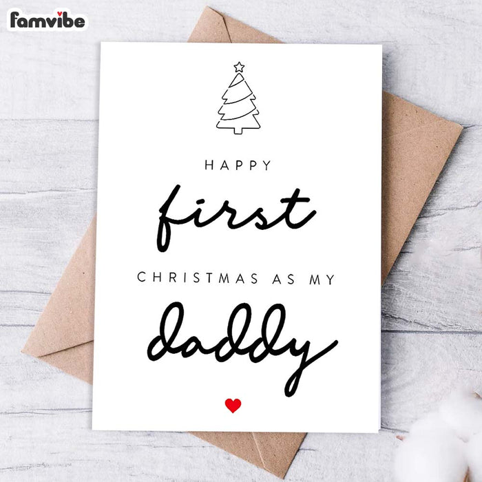 Frist Christmas As Daddy Card 35370 1