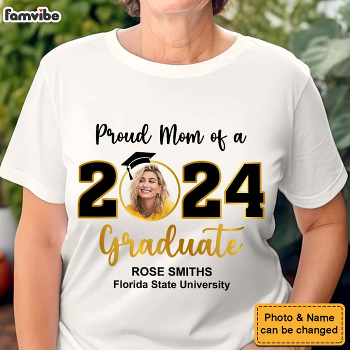 Personalized Graduation Family Custom Photo Graduation Shirt