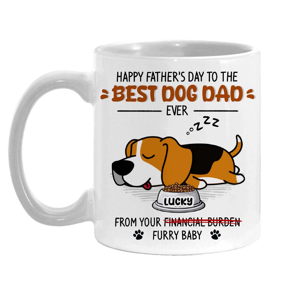 Personalized Gift For Dog Mom,  Dog Dad From Your Furry Baby Mug 32846 Primary Mockup