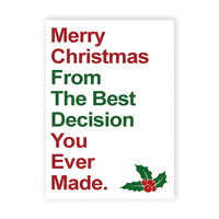 Merry Christmas From The Best Decision Card 35365 thumb 1