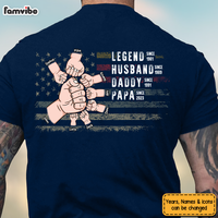 Personalized Legend Husband Daddy Papa Shirt 25590 thumb 1