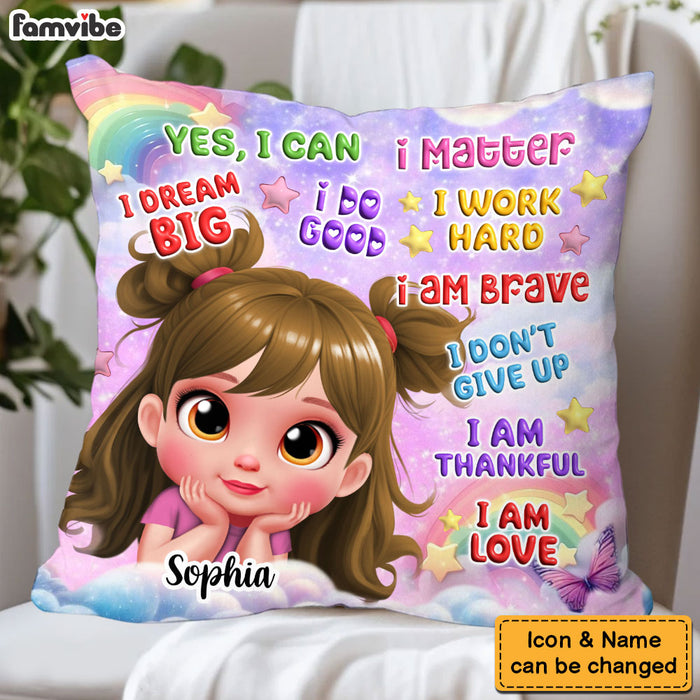 Personalized Gift For Granddaughter I Do Good 3D Print Pillow 32782 1