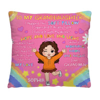 Personalized Gift For Granddaughter Hug This Pillow 34133 thumb 1