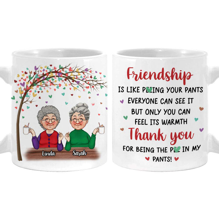 Personalized Gift For Friends You Can Feel Its Warmth Mug 30585 1