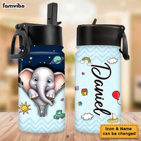 Personalized Gift For Grandson Animal Name Kids Water Bottle 32628 thumb 1