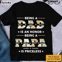 Personalized Gift For Being A Dad An Honor Shirt - Hoodie - Sweatshirt 32964 thumb 1