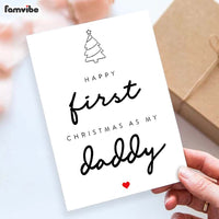 Frist Christmas As Daddy Card 35370 thumb 1
