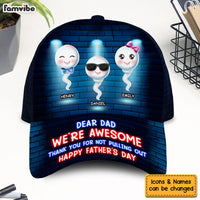 Personalized Gift For Dad Funny We're Awesome Cap 33664 thumb 1