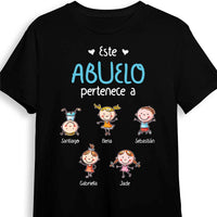 Personalized Abuelo Spanish Grandpa Belongs T Shirt AP88 67O57 thumb 1