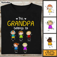 Personalized Grandpa Belongs T Shirt SB243 81O34 thumb 1