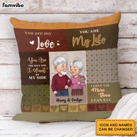 Personalized Anniversary, Loving Gift For Couples You Are My Life Pillow 30666 thumb 1