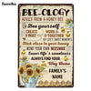 Personalized Gift For Family Bee-ology Metal Sign 26281 1