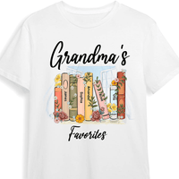 Personalized Gift For Grandma Favorite Books Shirt - Hoodie - Sweatshirt 27275 thumb 1