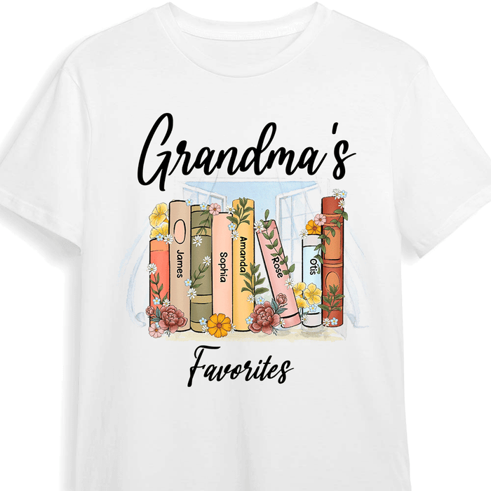 Personalized Gift For Grandma Favorite Books Shirt - Hoodie - Sweatshirt 27275 1