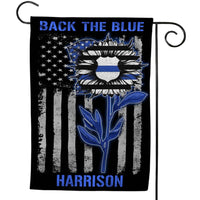Personalized Police Flag JL131 73O36 thumb 1