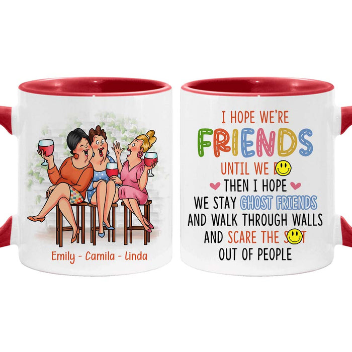 Personalized Gift for Old Friends Scare Out Of People Mug 26426 1