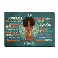 Personalized Daughter Affirmation Sun, Positive, Motivating, Self-Esteem Building Canvas 27805 thumb 1