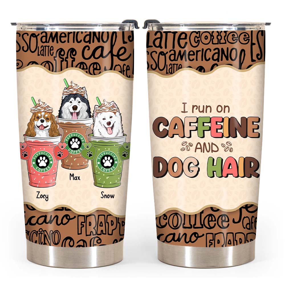 Personalized Dog Mom Coffee Steel Tumbler 24878
