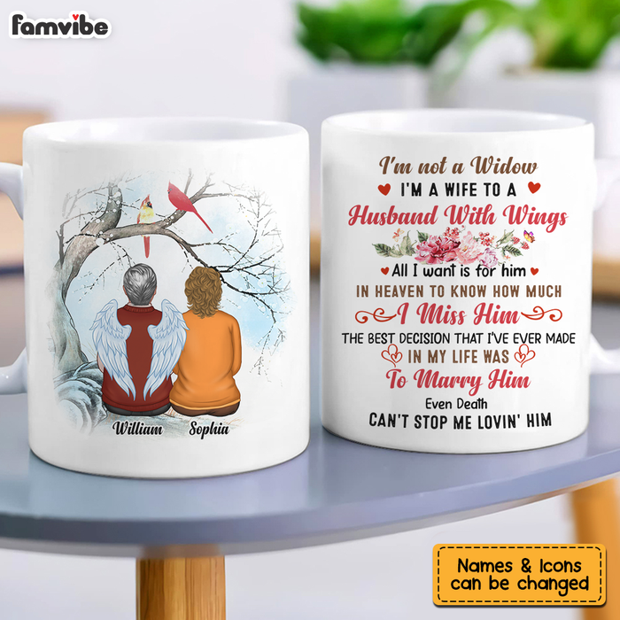 Personalized Gifts For Loss Of Husband Mug 26586 1