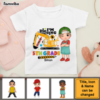 Personalized Gift For Grandson Back To School Truck Kid T Shirt 27590 thumb 1