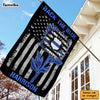 Personalized Police Flag JL131 73O36 1
