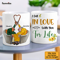 Personalized Couple Gift I Fell In Love With You For Life Mug 31180 thumb 1