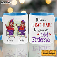 Personalized Gift For Friends It Takes A Long Time To Grow An Old Friend Mug 26424 thumb 1