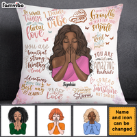Personalized Affirmation Christian Gifts For Granddaughter Pillow 26556 thumb 1