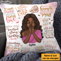 Personalized Affirmation Christian Gifts For Granddaughter Pillow 26556 thumb 1
