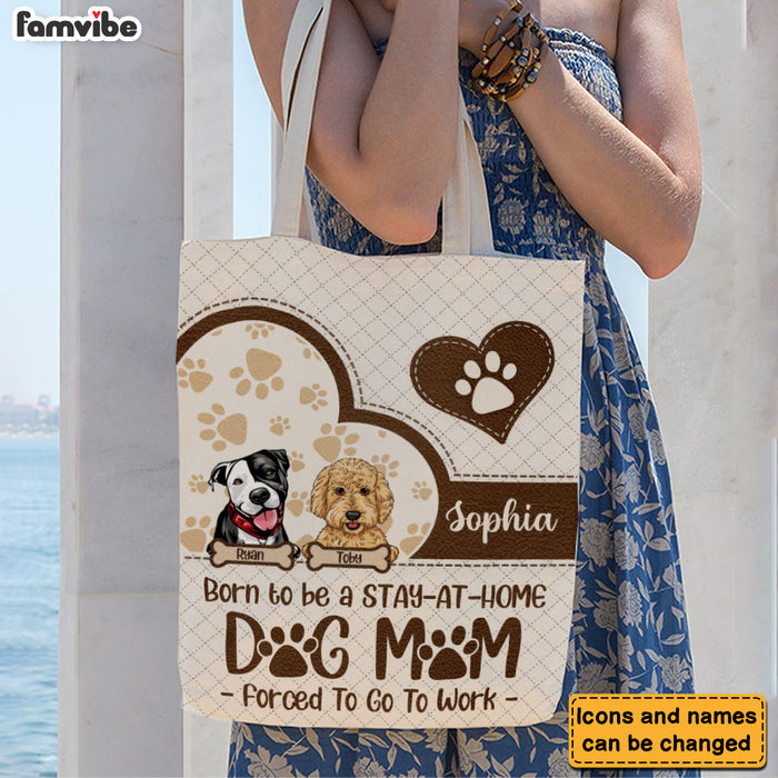 Personalized Gift For Daughter Dog Mom Tote Bag 26884 1